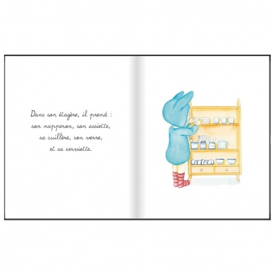 Bébé Balthazar Book - At the Table - Books 0-3 years