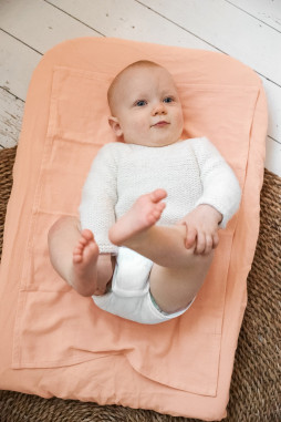 removable plain cover for changing mat, customizable