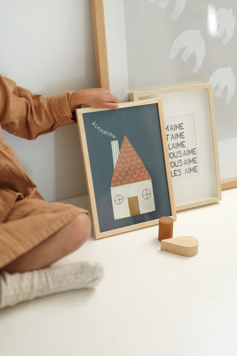 bonito póster decorativo para habitación infantil