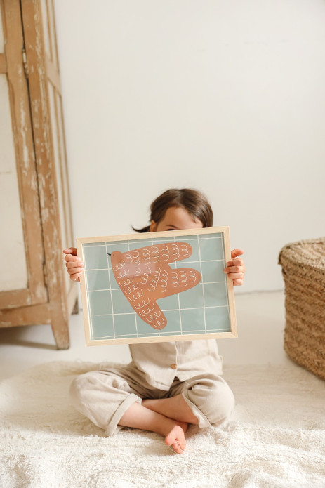 bonito póster decorativo para habitación infantil