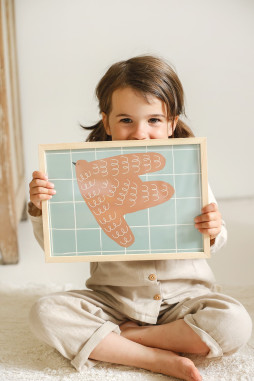 bonito póster decorativo para habitación infantil
