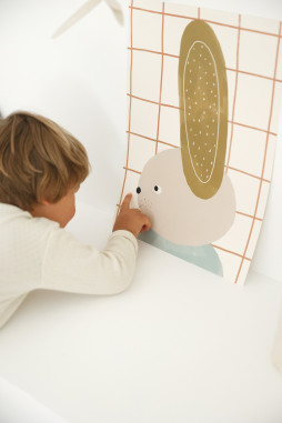bonito póster decorativo para habitación infantil