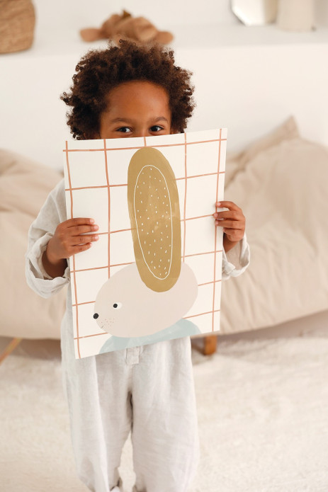 bonito póster decorativo para habitación infantil