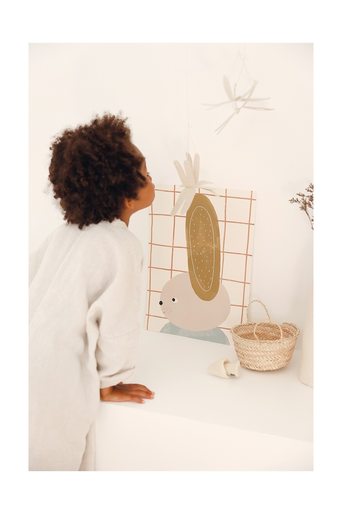 bonito póster decorativo para habitación infantil