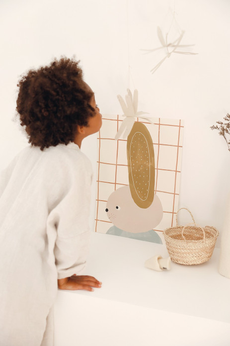 bonito póster decorativo para habitación infantil