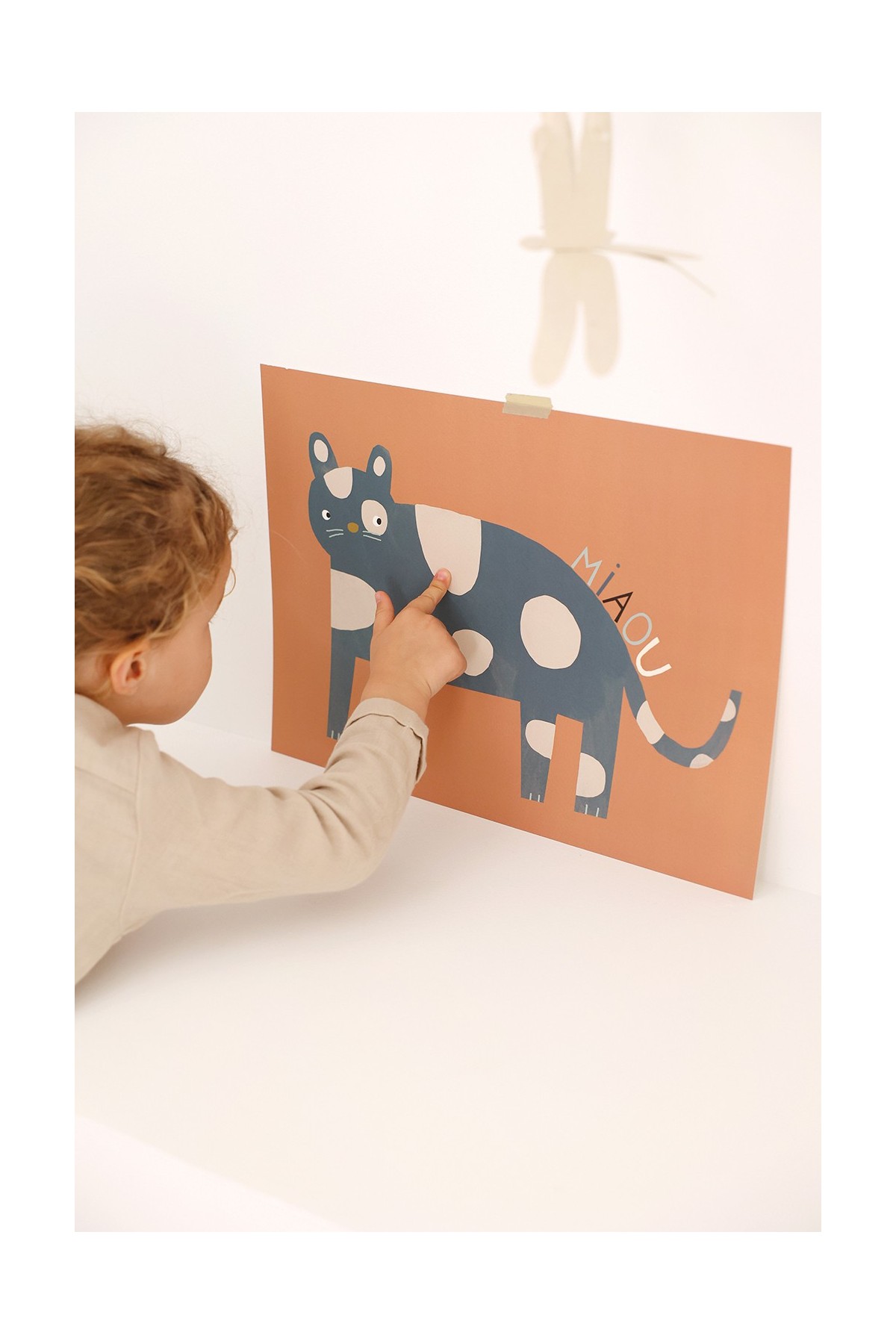 bonito póster decorativo para habitación infantil