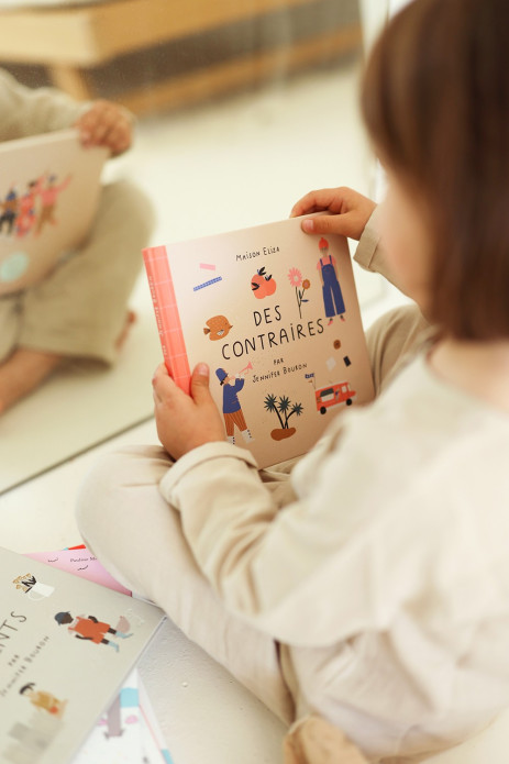 Libro Los contrarios - Libros 0-3 años