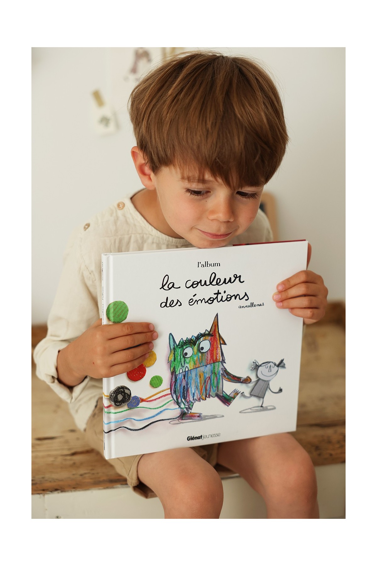 Livre La couleur des émotions - Livre enfant sur les émotions