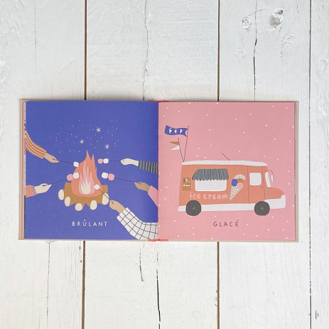 Libro Des contraires - Libros 0-3 años