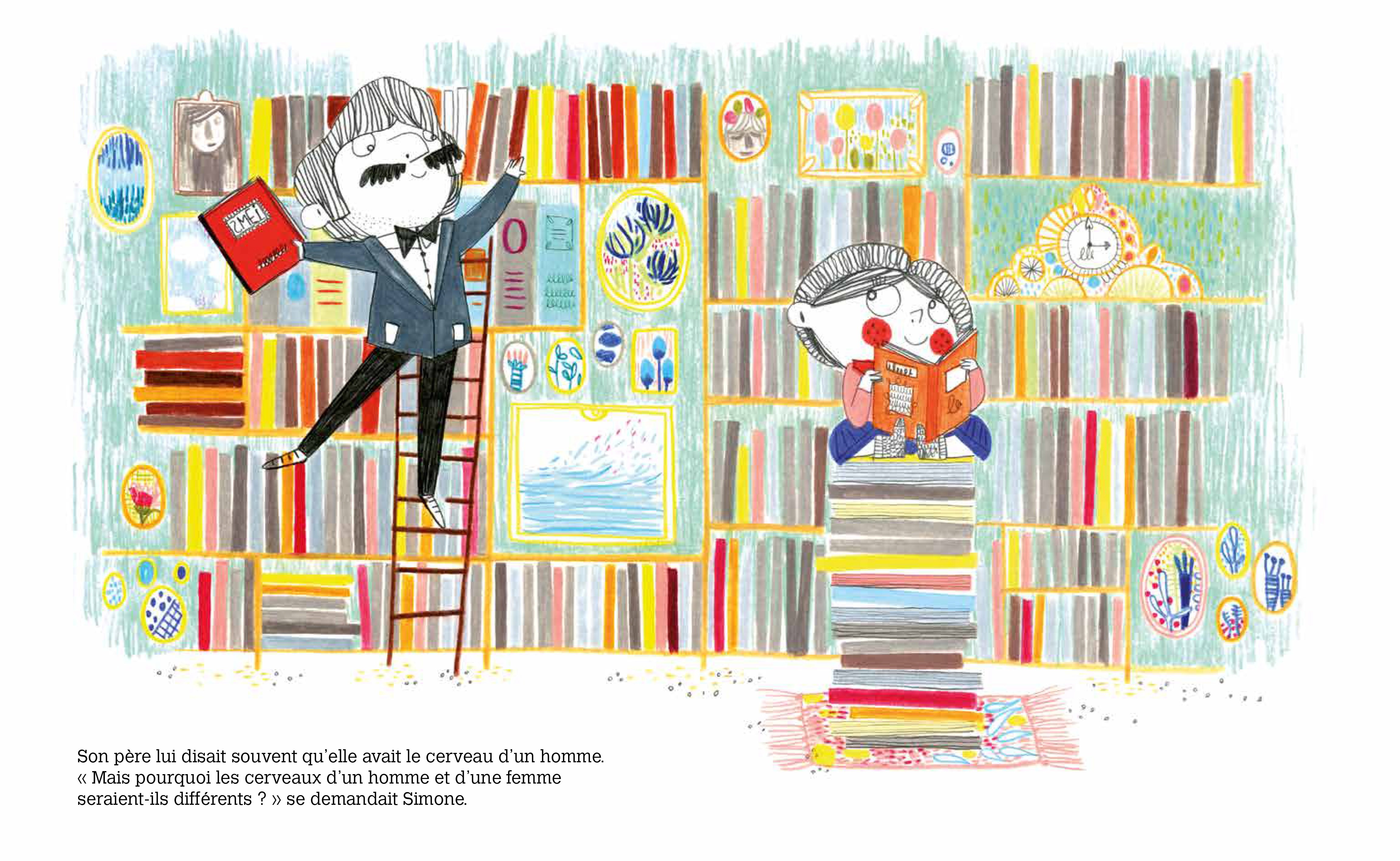 Libro Simone De Beauvoir - Libros 3-8 años