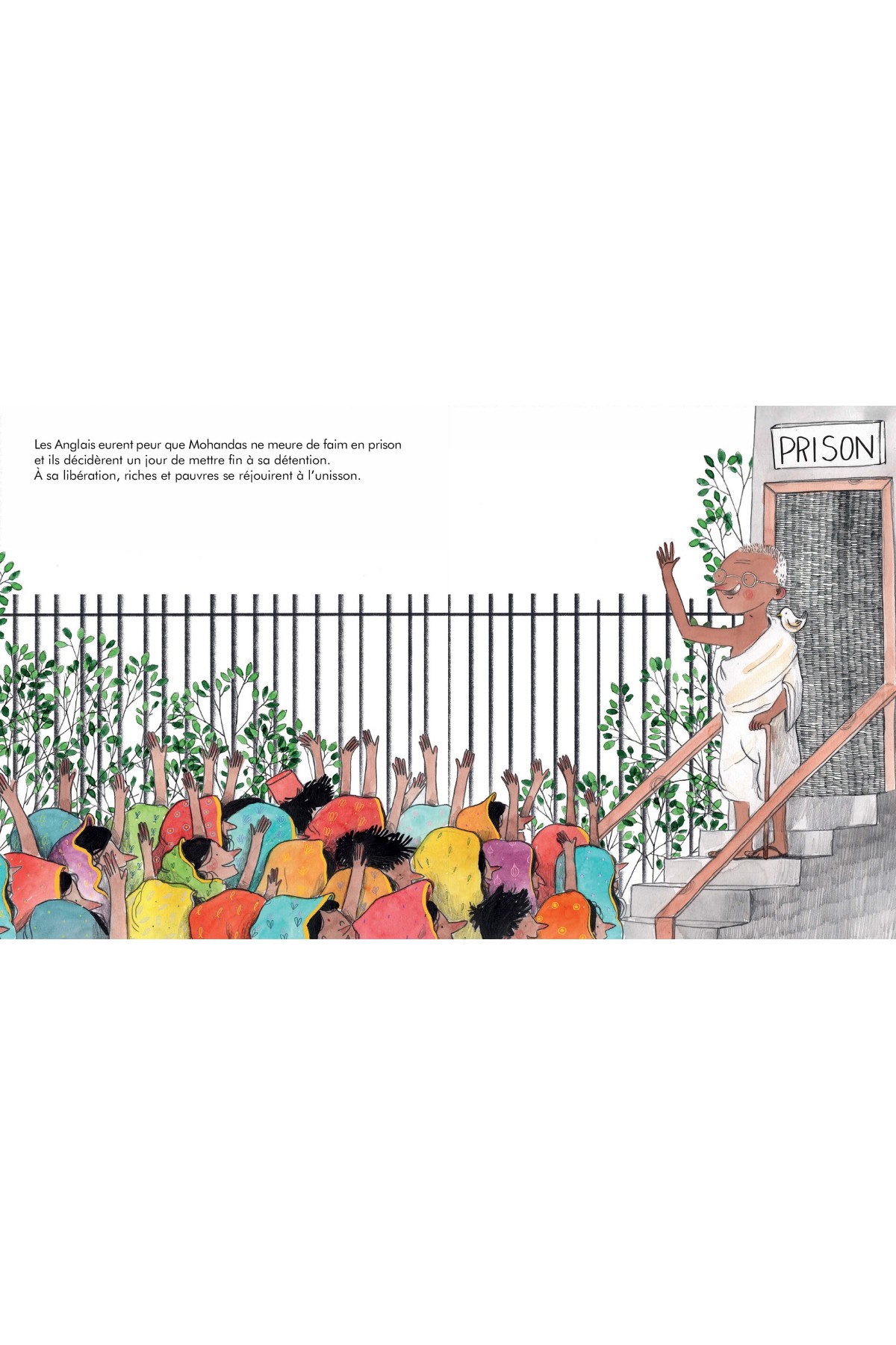 Libro Mahatma Gandhi - Libros 3-8 años