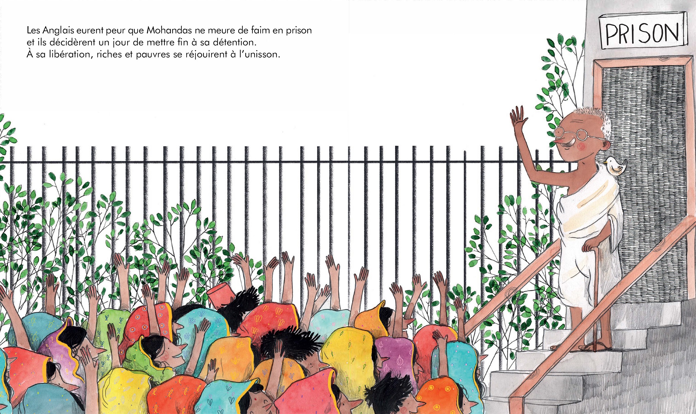 Libro Mahatma Gandhi - Libros 3-8 años