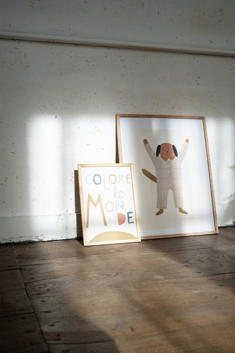 bonito póster para habitación infantil