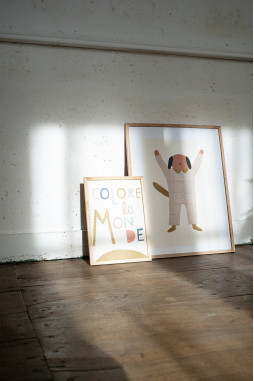 bonito póster para habitación infantil