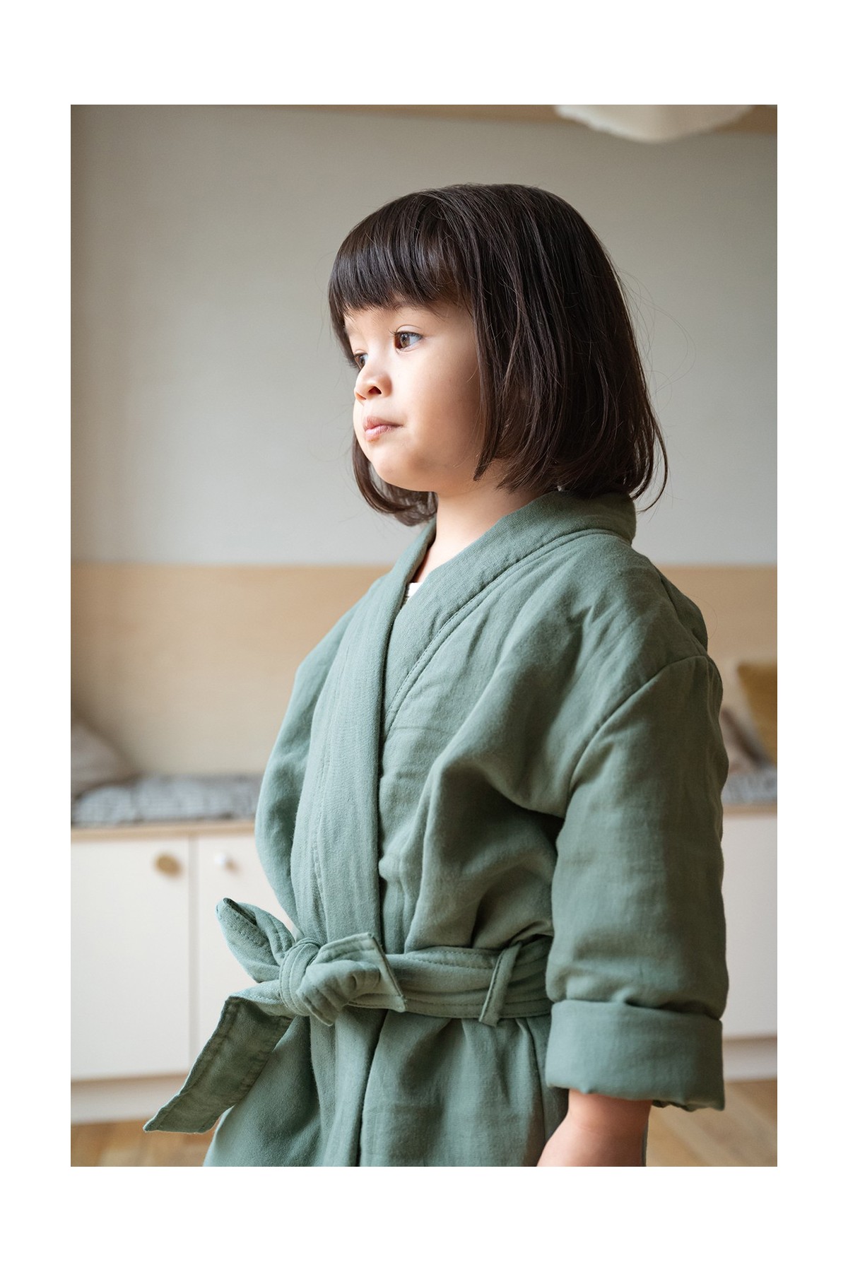 Peignoir Enfant Arshiner - Flanelle Douce à Capuche - 4 à 13 Ans - Idéal Après Bain Ou Pyjama