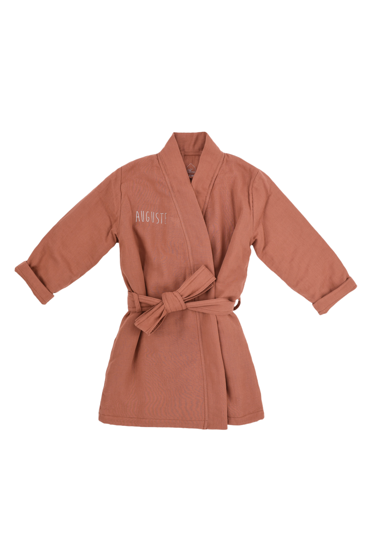 personalized cotton gauze bathrobe for children