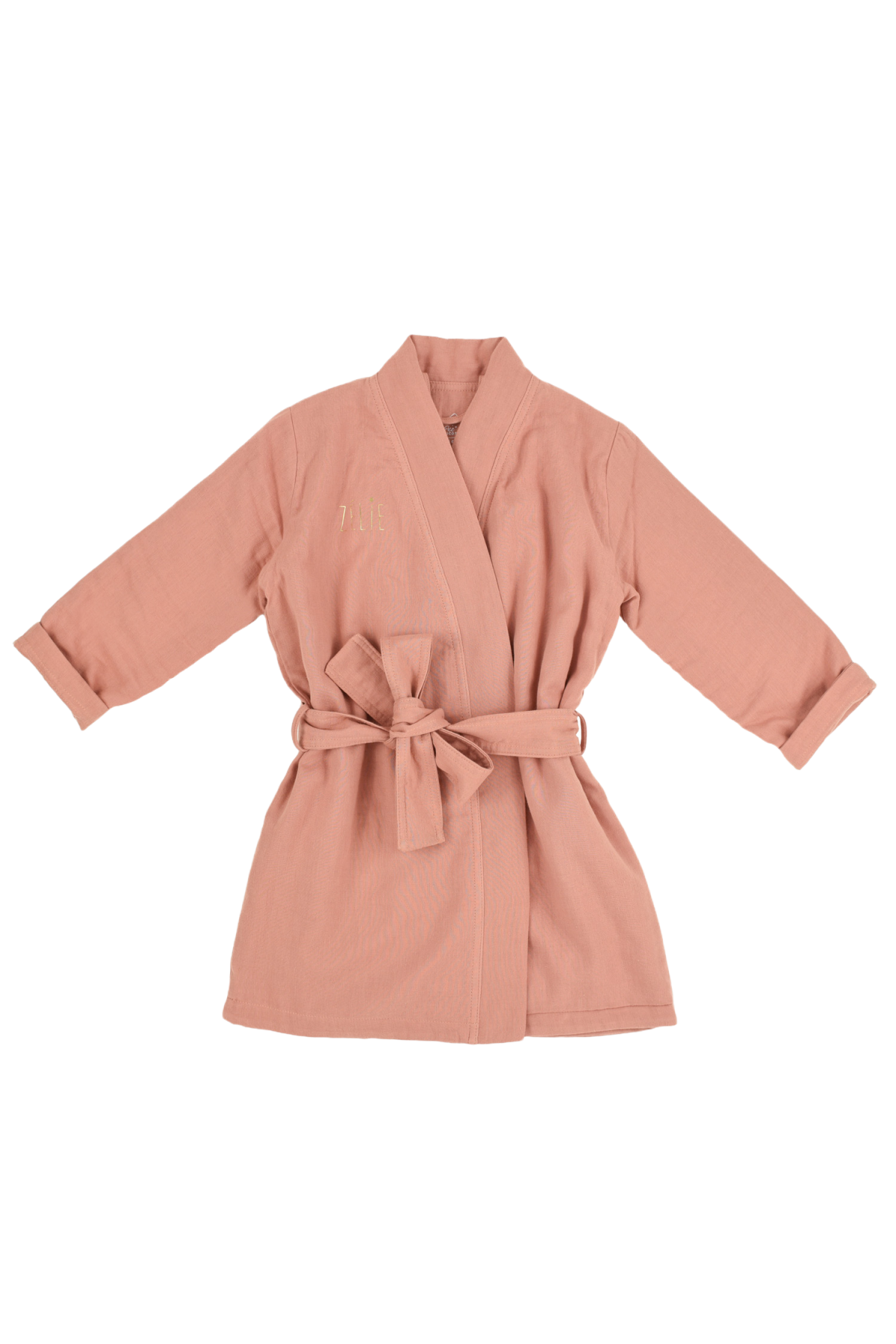 personalized cotton gauze bathrobe for children