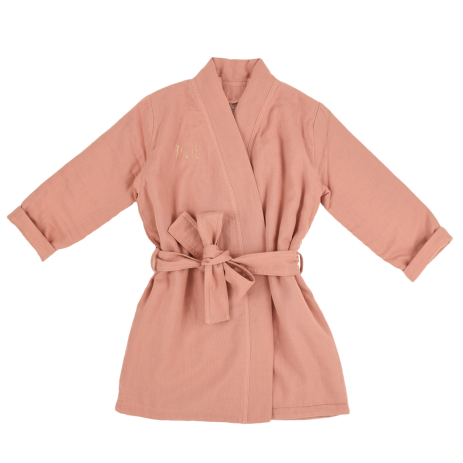 personalized cotton gauze bathrobe for children