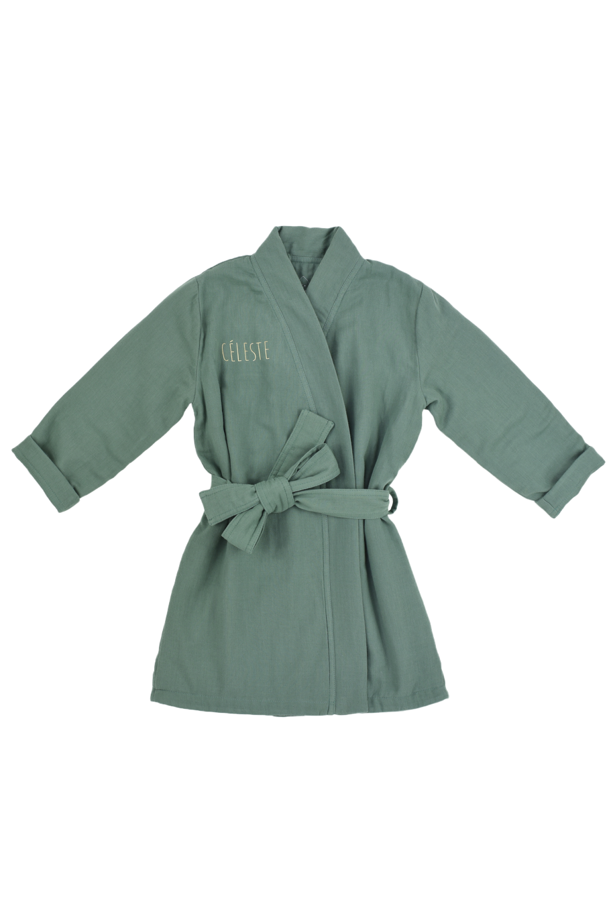 Personalized dressing gown