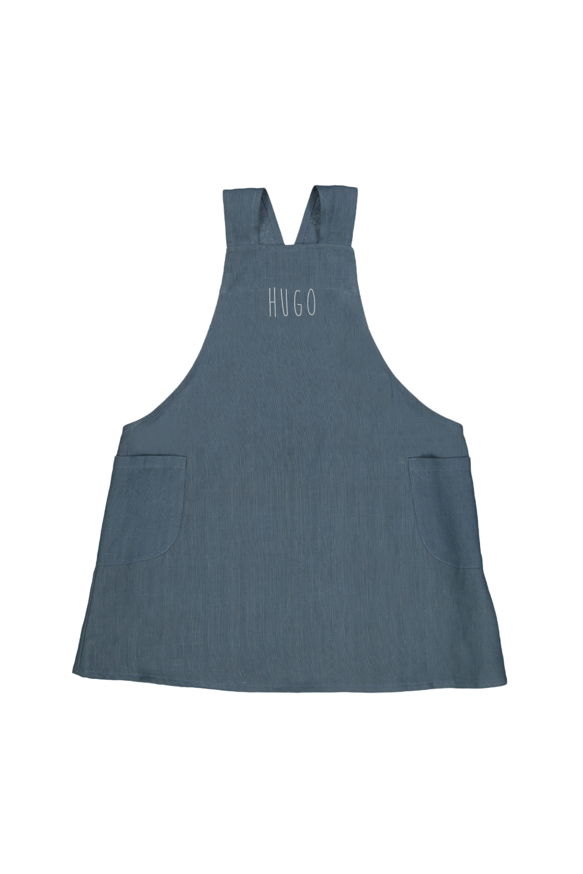 delantal de cocina de lino para niño - liso y bonito para personalizar - delantal japonés