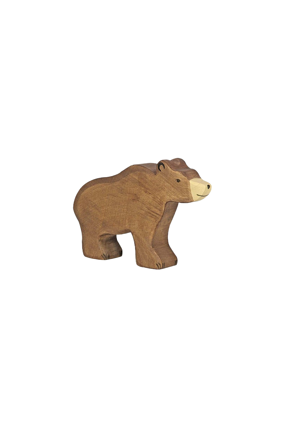 El oso - Animales de madera