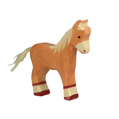 El potro - Animales de madera