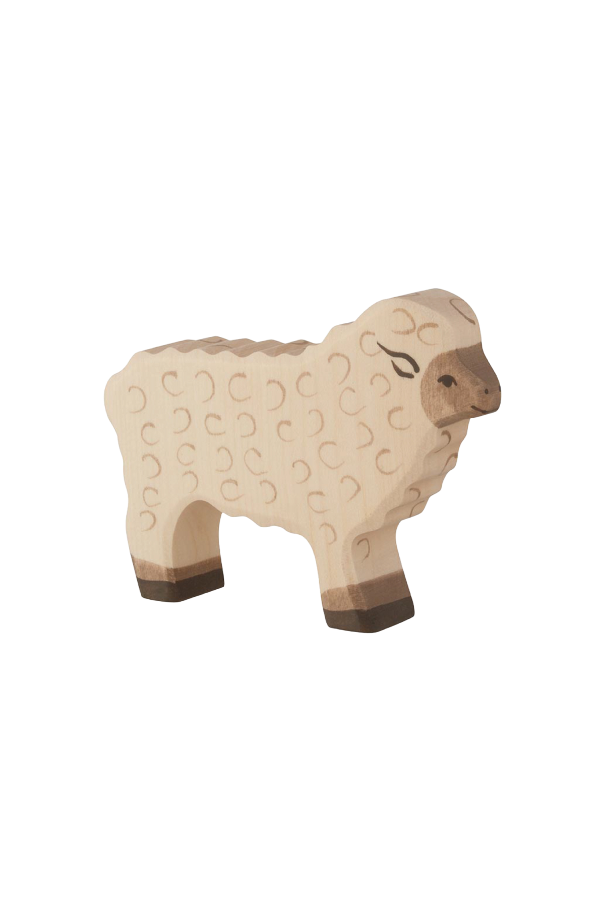 La oveja - Animales de madera