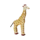 Jirafa de madera