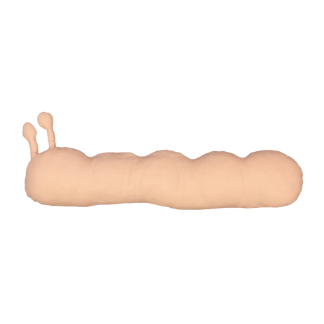 Cojín con forma de oruga - idea de regalo original
