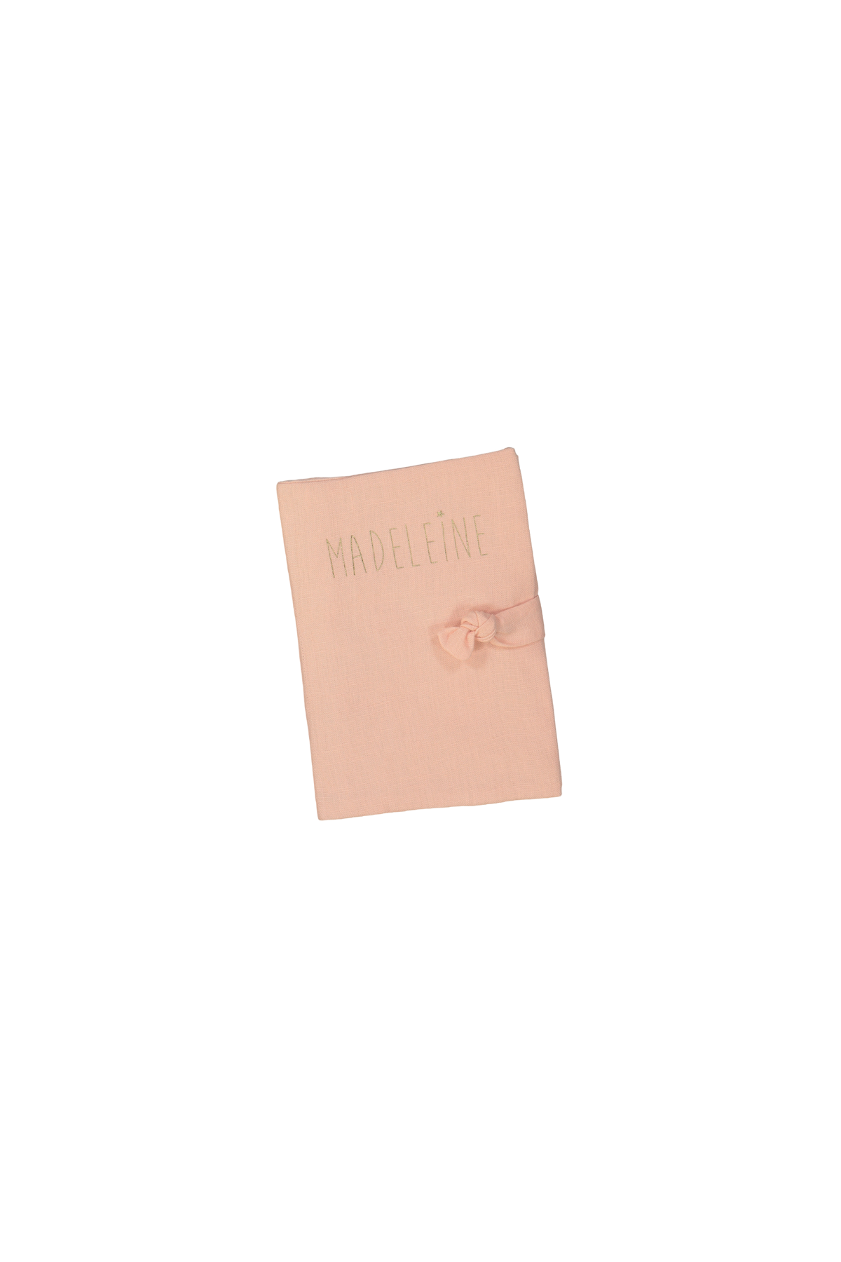 protège carnet de santé en lin personnalisé - idée cadeau de naissance personnalisée