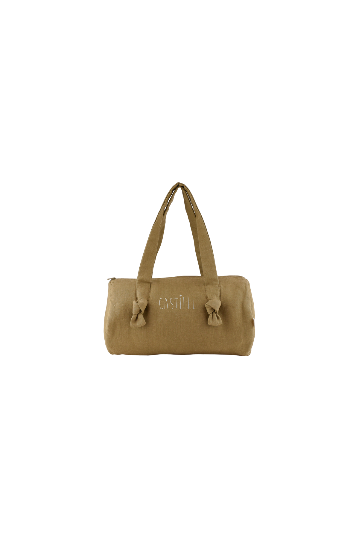 bolso bowling de lino personalizado para bebé