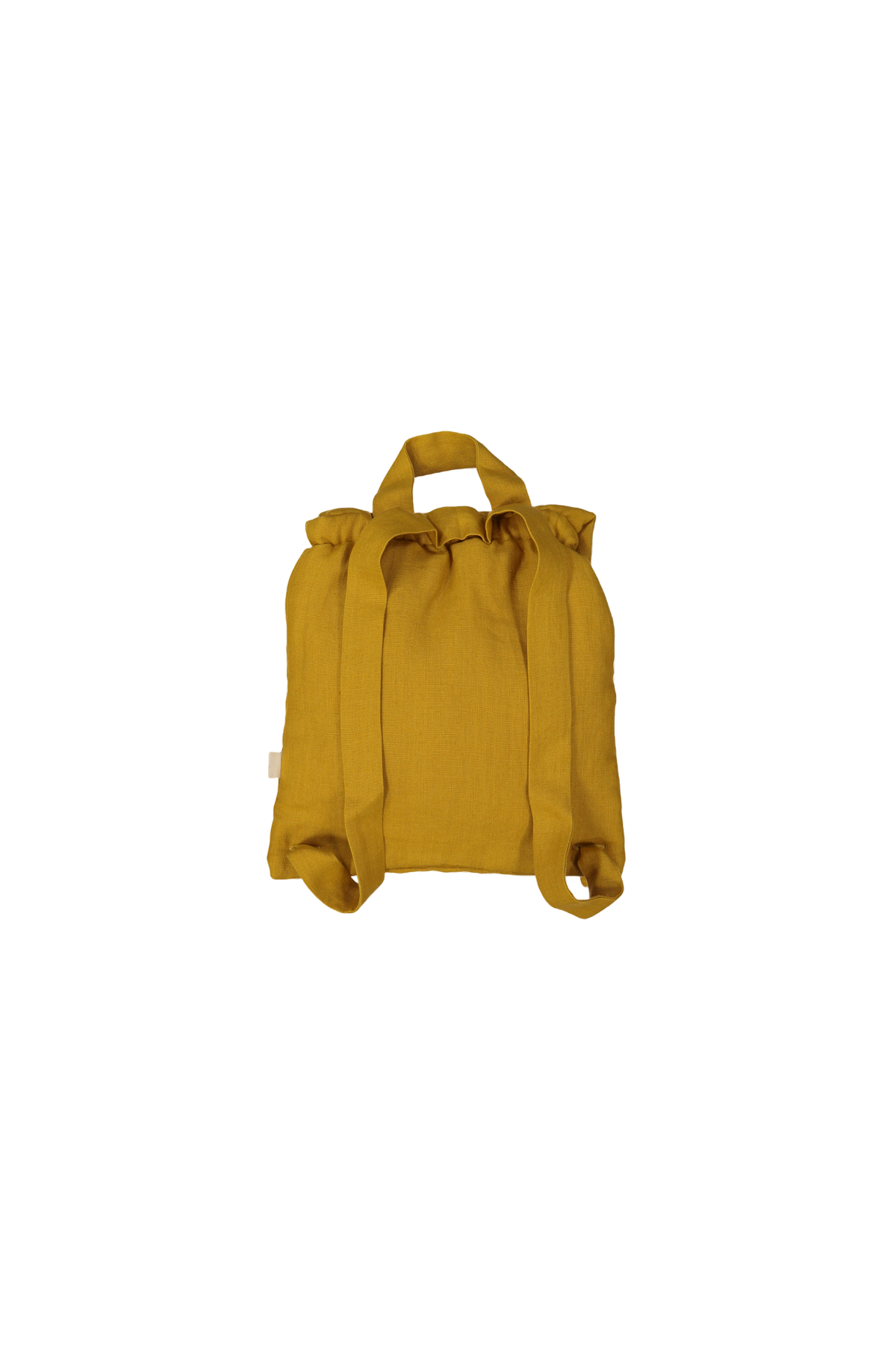 petit sac à dos en lin personnalisé bébé cadeau de naissance personnalisé