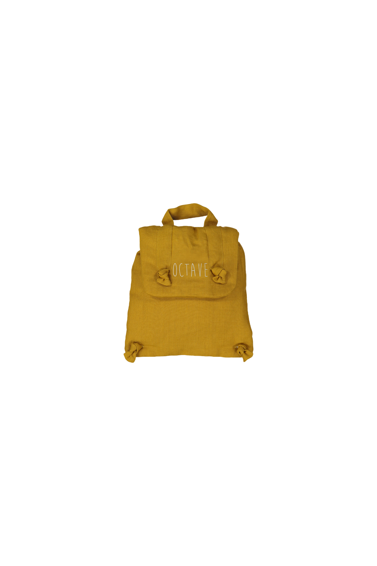petit sac à dos en lin personnalisé bébé cadeau de naissance personnalisé
