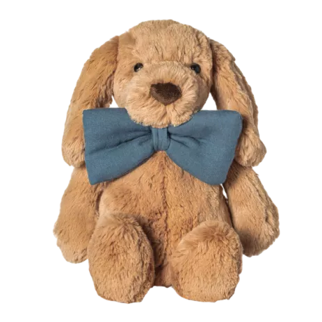 soft plush dog comforter with bow tie
