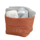 Linen storage basket