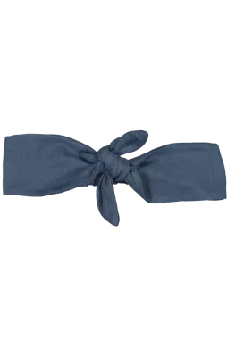 bonita diadema con lazo liso y ajustable de gasa de algodón para bebé y niña pequeña