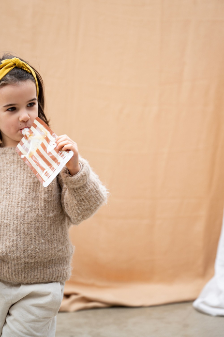 washable and reusable baby food pouch