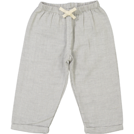 pijama infantil de dos piezas en gasa de algodón orgánico con botones de madera