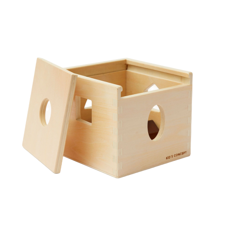 Cube de tri de formes - Jouets en bois