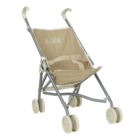 cochecito infantil liso y personalizado para muñeca bebé