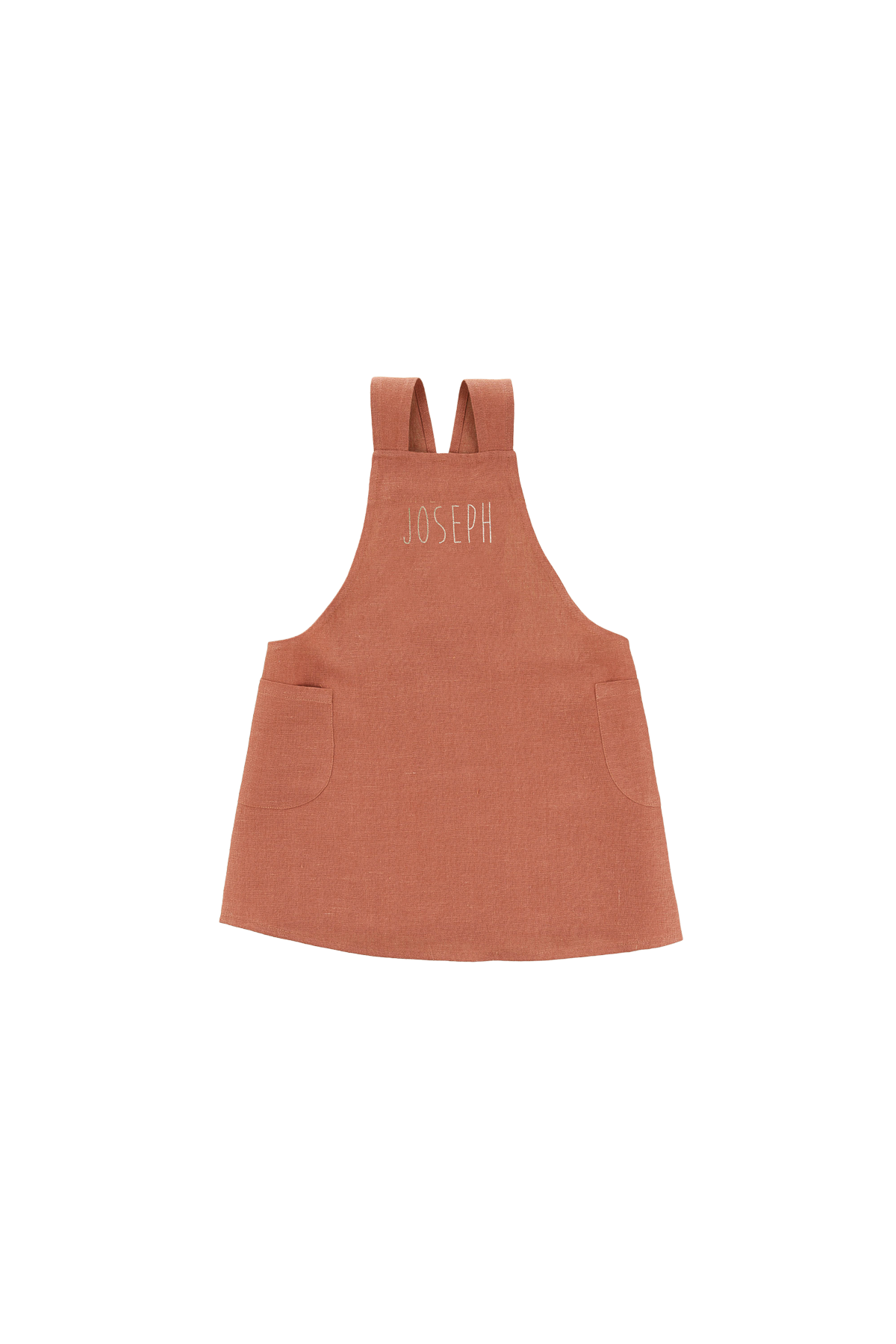 delantal de cocina de lino para niño - liso y bonito para personalizar - delantal japonés