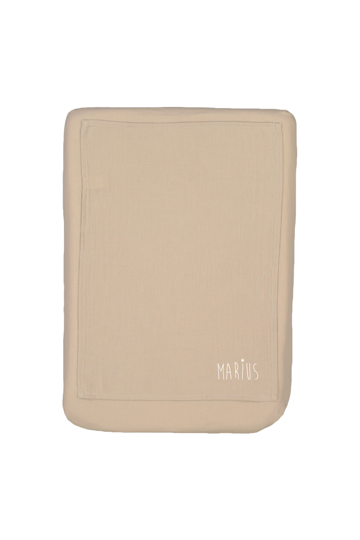 funda lisa extraíble para cambiador y personalizable