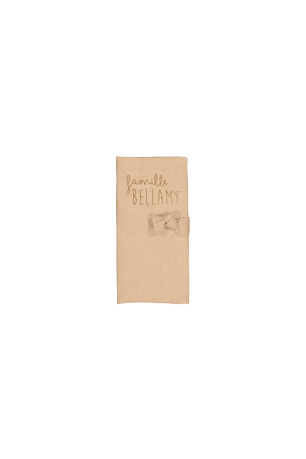 protector de libreta de familia personalizado en lino - idea de regalo de boda