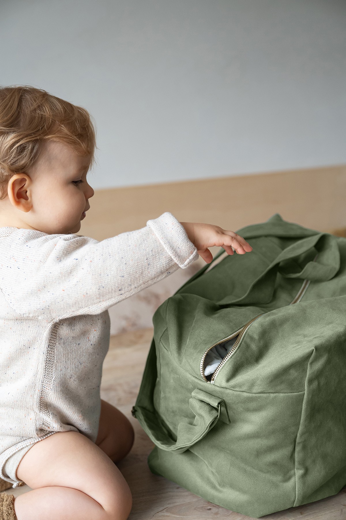 bolso cambiador grande personalizado para bebé