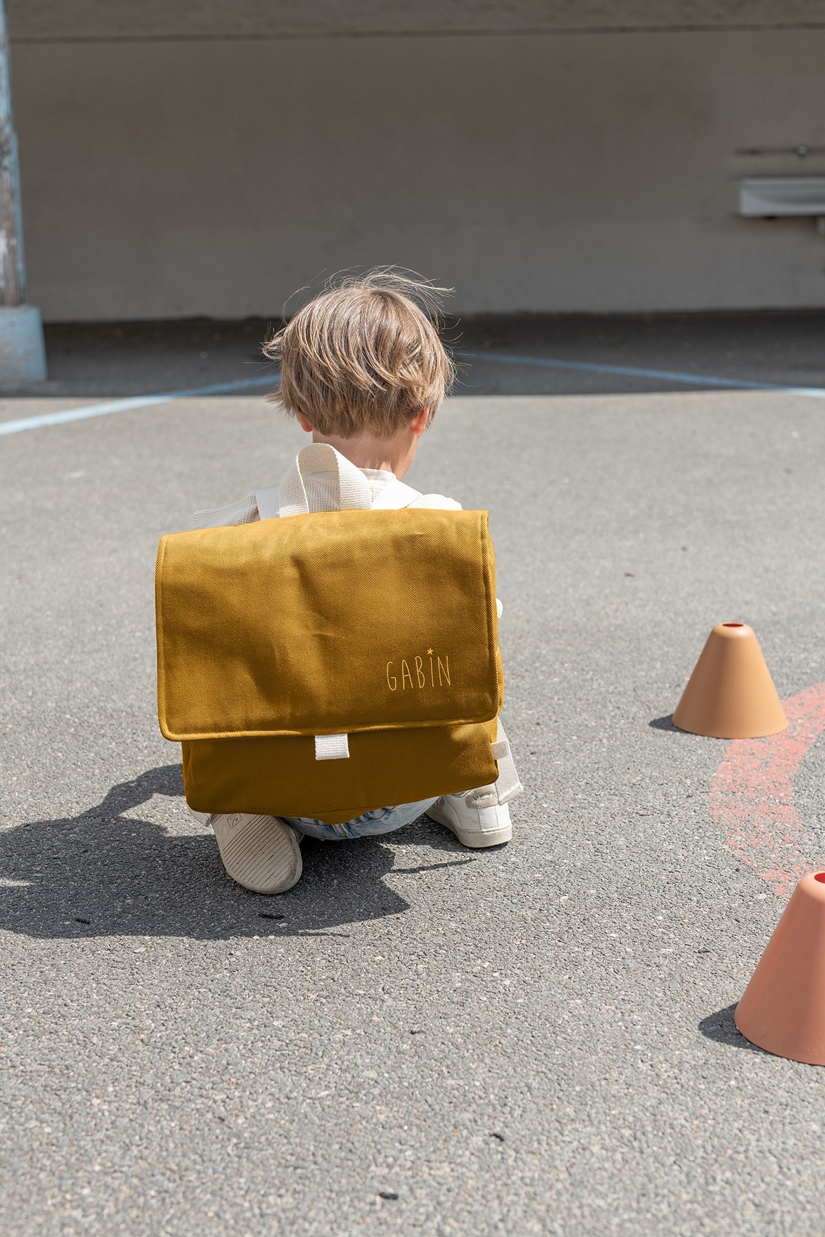 cartera escolar flexible y personalizada para niños