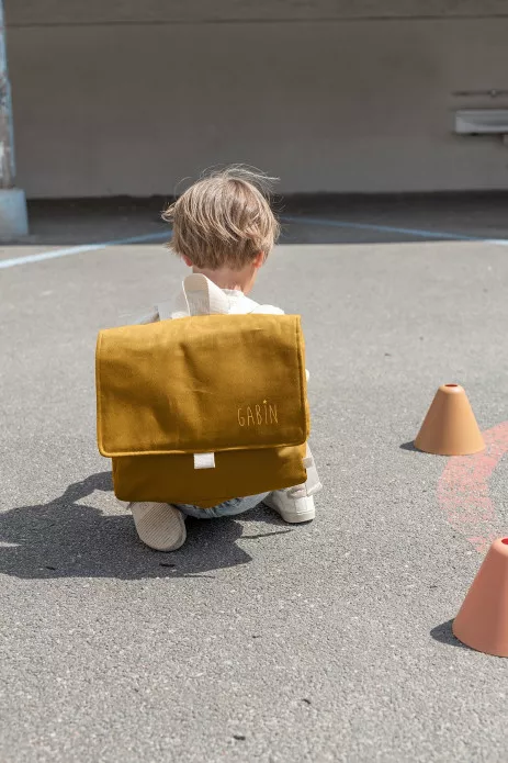 Soft and personalized preschool backpack for children