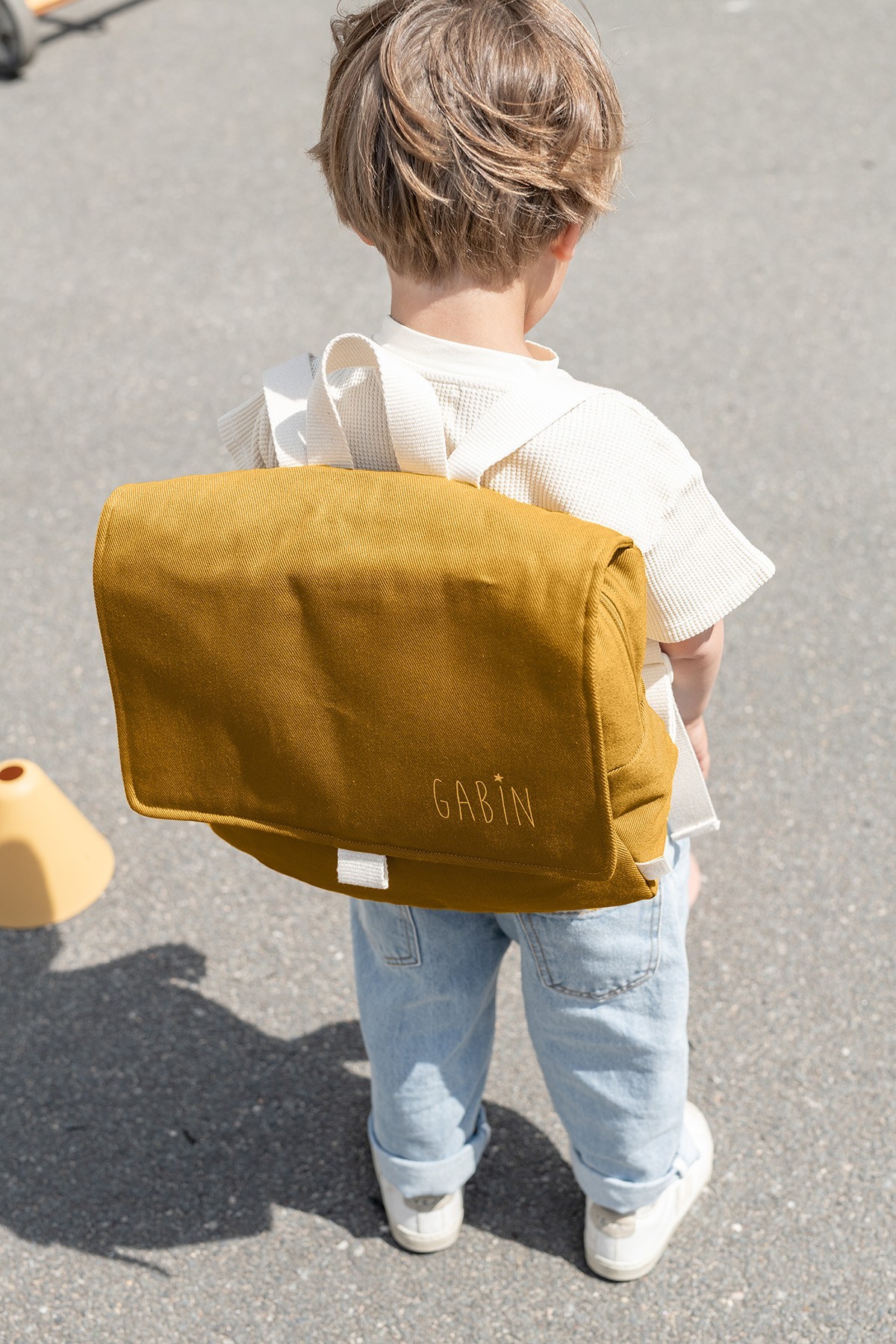 cartera escolar flexible y personalizada para niños