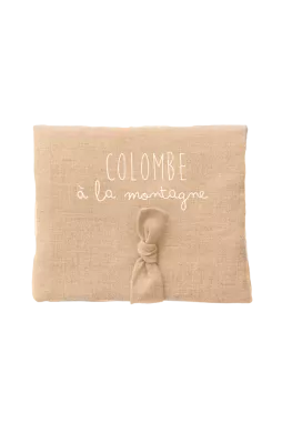 portamedallas de esquí personalizable en lino - idea de regalo original para niño