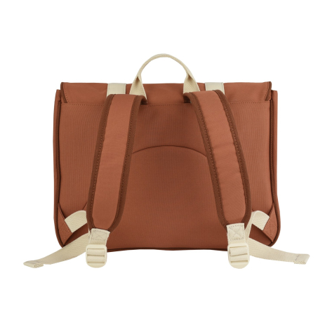 solid elementary school satchel - rigid and customizable