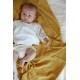 Baby's personalised cotton swaddle blanket 120x120